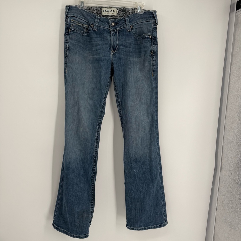 Women’s Dark Blue Flared Jeans - Unbranded - Picture 11 of 11